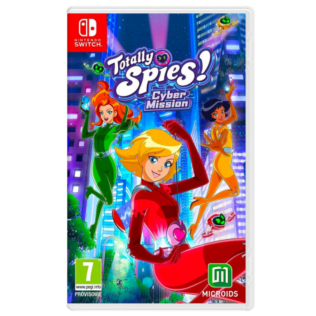 Jeux Nintendo Switch Totally Spies! : Cyber Mission · Smarty Paris